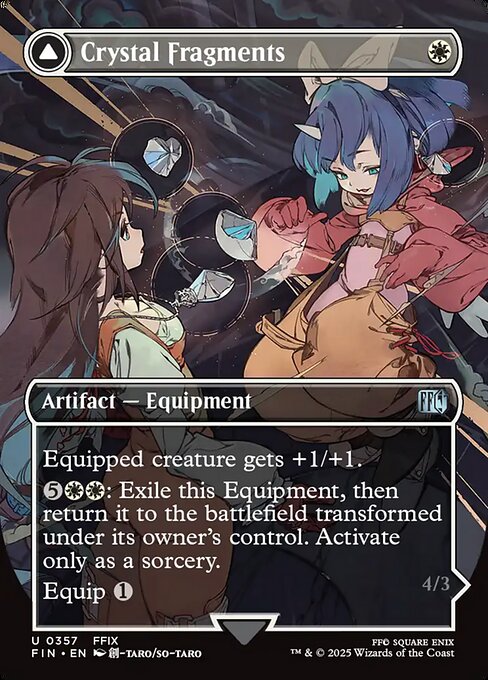 Crystal Fragments // Summon: Alexander (FIN) 357 - Foil - Near Mint