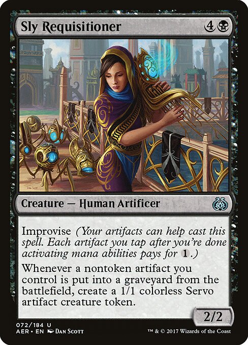 Sly Requisitioner (AER) 72 - Near Mint