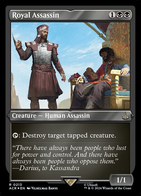 Royal Assassin (ACR) 213 - Etched Foil - Near Mint