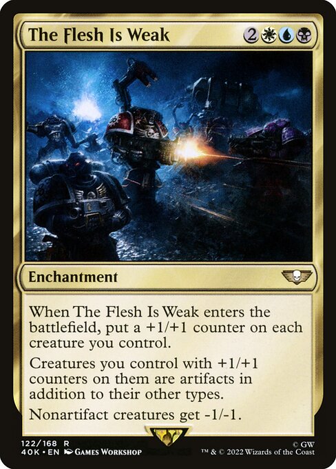 The Flesh Is Weak (40K) 122 - Near Mint