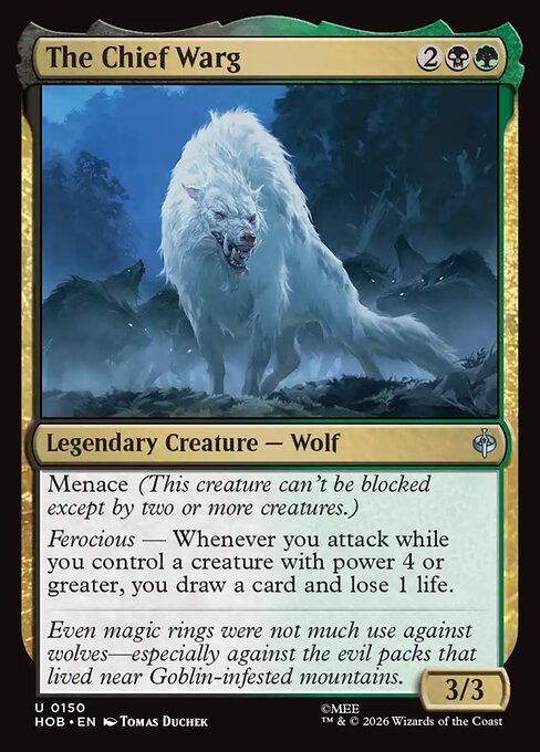 The Chief Warg Foil (HOB) #150