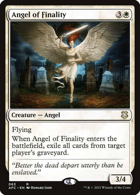 Angel of Finality (AFC) 63 - Near Mint