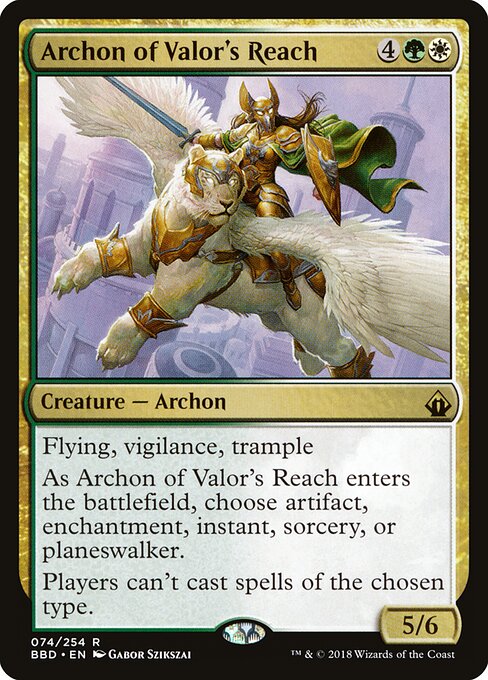Archon of Valor's Reach (BBD) 74 - Near Mint