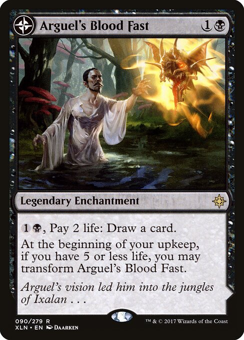 Arguel's Blood Fast // Temple of Aclazotz (XLN) 90 - Near Mint