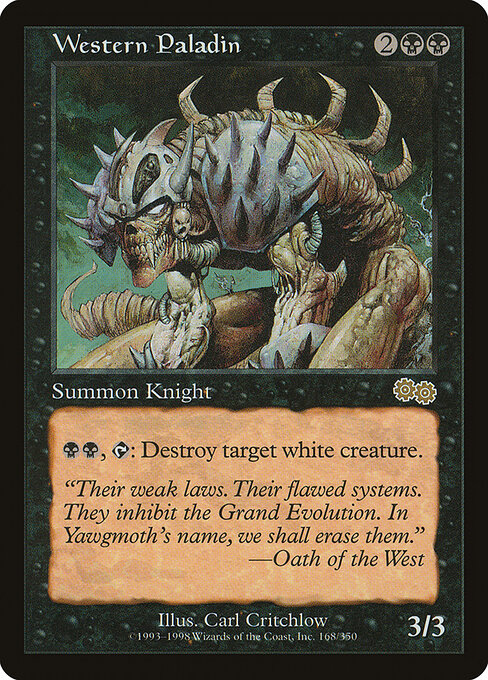 Western Paladin (USG) 168 - Near Mint