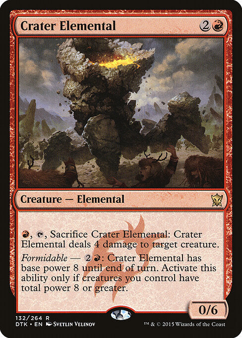 Crater Elemental Foil (DTK) #132