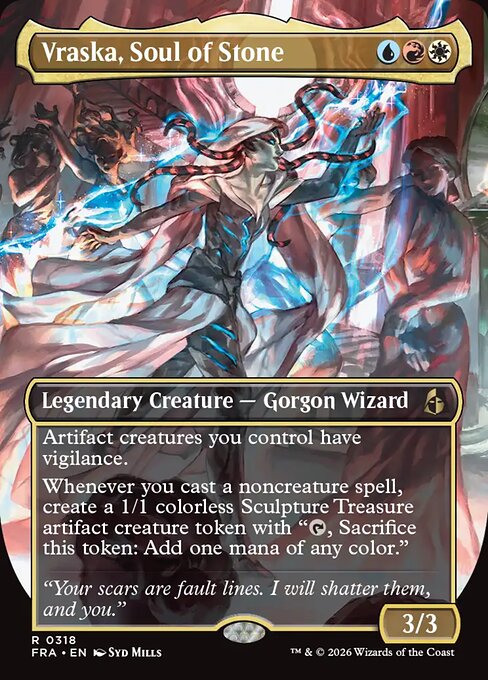 Vraska, Soul of Stone (FRA) 318 - Near Mint