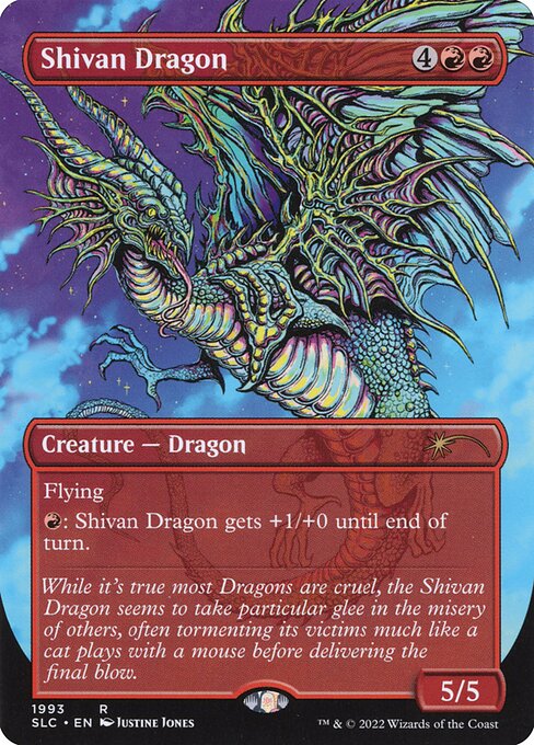 Shivan Dragon (SLC) 1993 - Near Mint