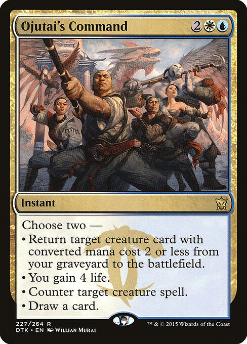 Ojutai's Command (DTK) 227 - Near Mint