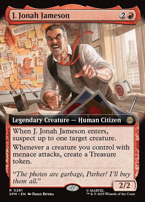 J. Jonah Jameson Foil (SPM) #261
