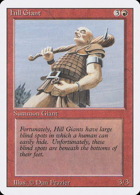 Hill Giant (3ED) 158 - Near Mint