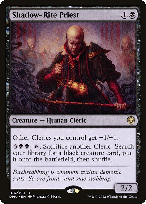 Shadow-Rite Priest (DMU) 106 - Near Mint