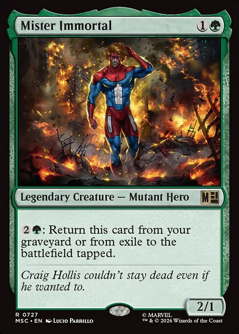 Mister Immortal Foil (MSC) #727