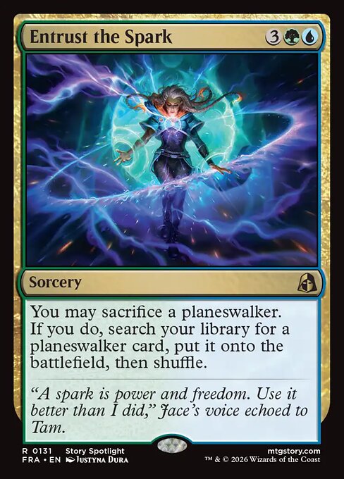 Entrust the Spark (FRA) 131 - Near Mint