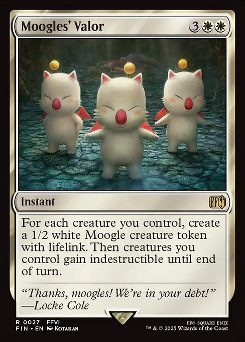 Moogles' Valor (FIN) 27 - Near Mint