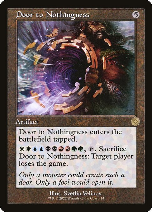Door to Nothingness (BRR) 14 - Near Mint