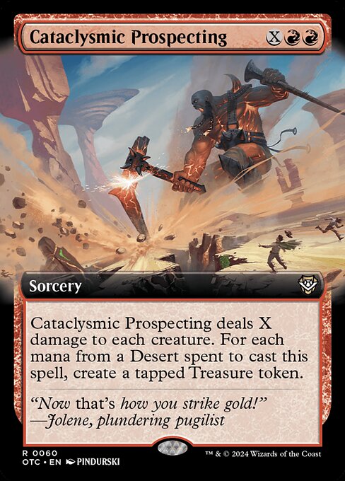 Cataclysmic Prospecting (OTC) 60 - Near Mint