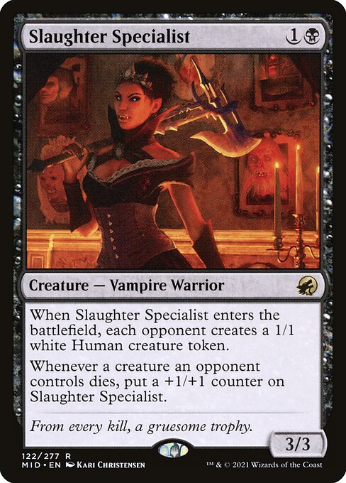 Slaughter Specialist Foil (MID) #122