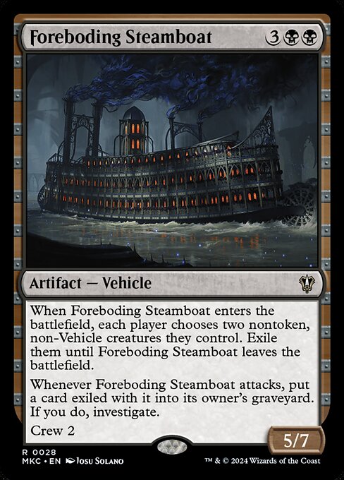 Foreboding Steamboat (MKC) 28 - Near Mint