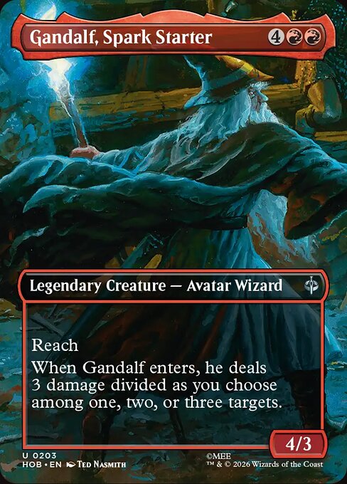 Gandalf, Spark Starter (HOB) 203 - Near Mint