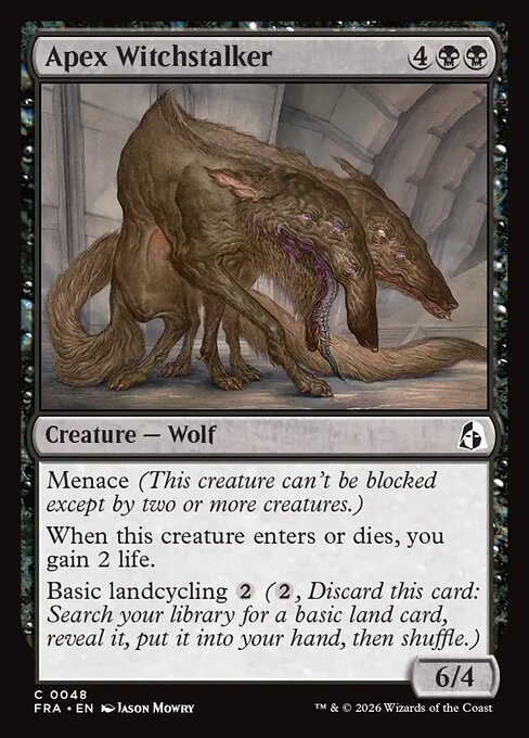 Apex Witchstalker (FRA) 48 - Foil - Near Mint