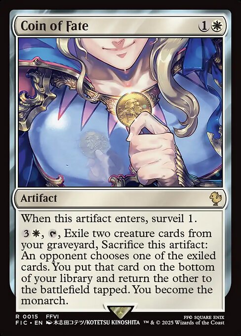 Coin of Fate (FIC) 15 - Near Mint