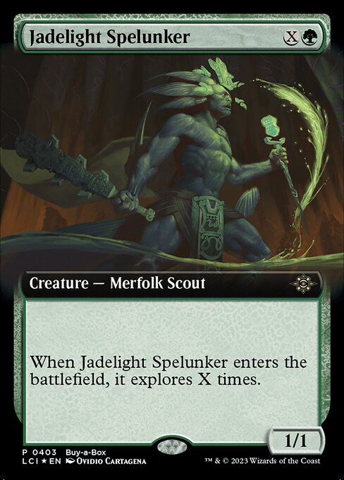 Jadelight Spelunker Foil (LCI) #403