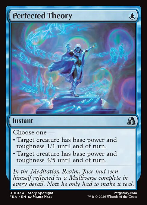 Perfected Theory (FRA) 34 - Foil - Near Mint