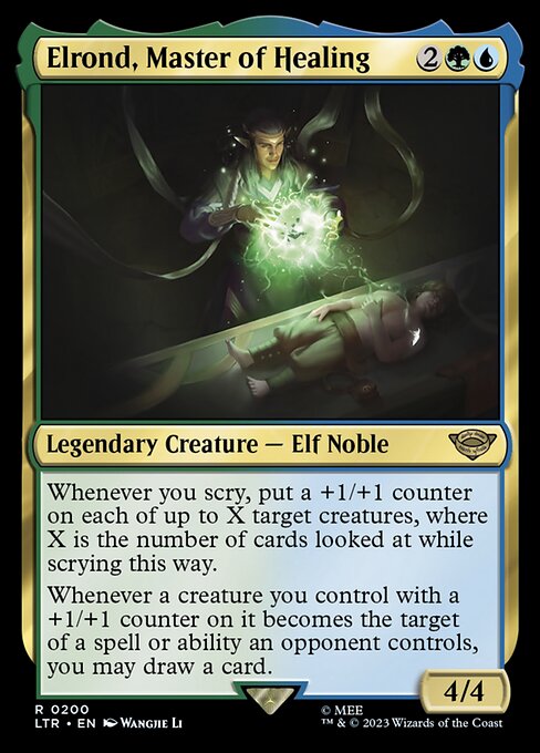 Elrond, Master of Healing (LTR) 200 - Near Mint