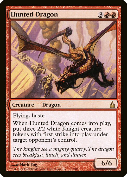 Hunted Dragon (RAV) 131 - Near Mint