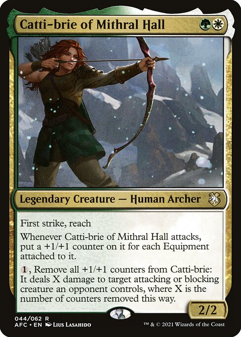 Catti-brie of Mithral Hall (AFC) 44 - Near Mint