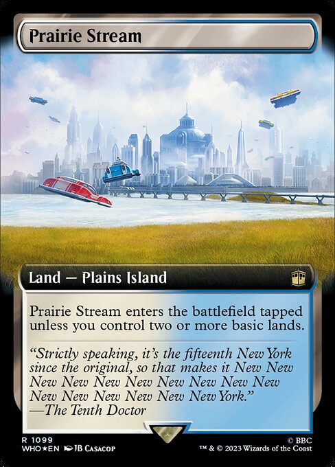 Prairie Stream (WHO) 1099 - Foil - Near Mint