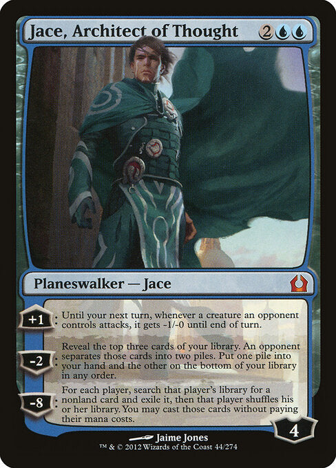 Jace, Architect of Thought (RTR) 44 - Near Mint