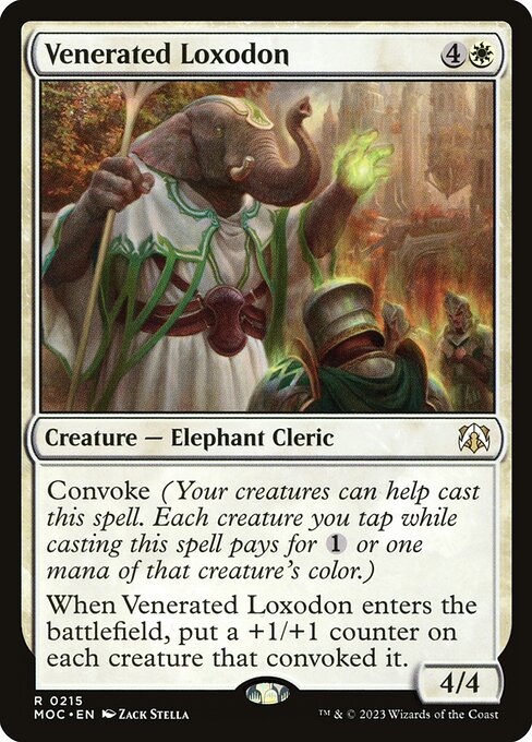 Venerated Loxodon (MOC) 215 - Near Mint