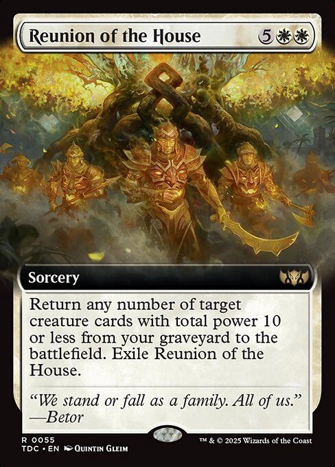 Reunion of the House (TDC) 55 - Near Mint