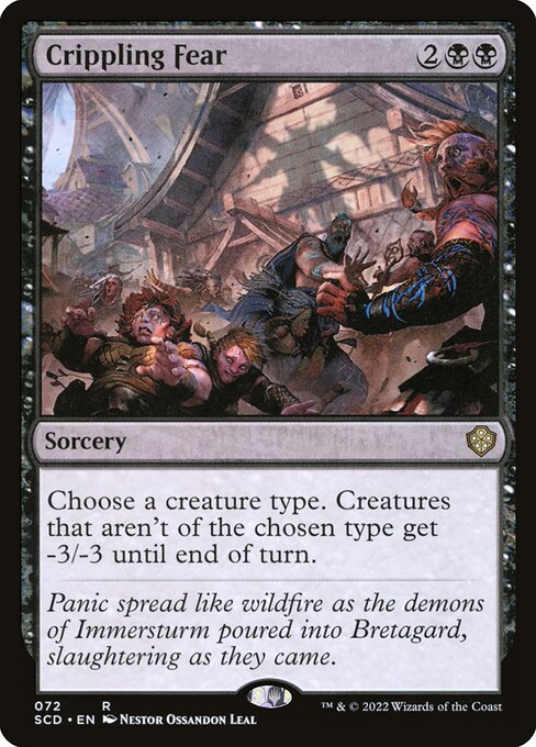 Crippling Fear (SCD) 72 - Near Mint