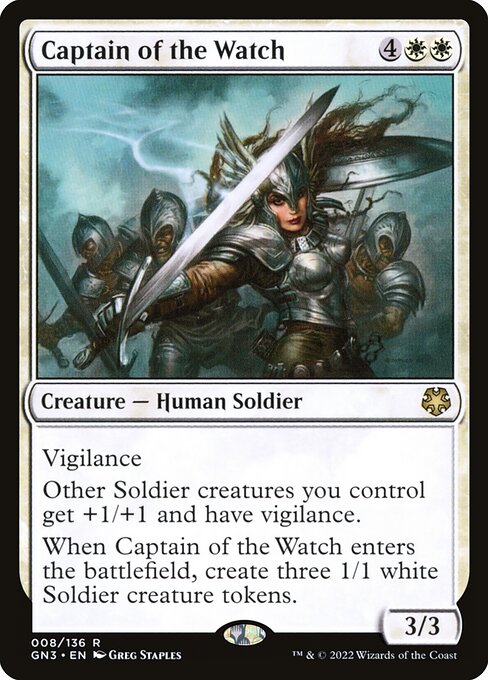 Captain of the Watch (GN3) 8 - Near Mint