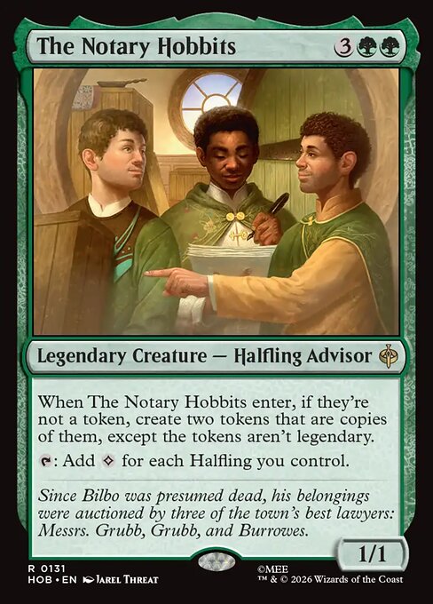 The Notary Hobbits (HOB) 131 - Near Mint