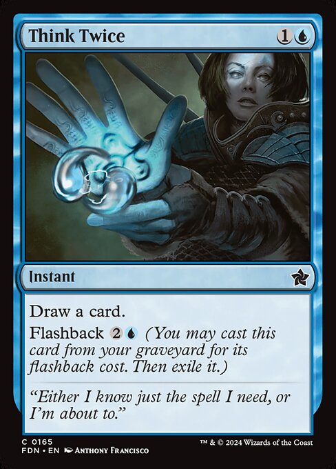 Think Twice Foil (FDN) #165
