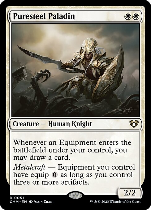 Puresteel Paladin (CMM) 51 - Near Mint