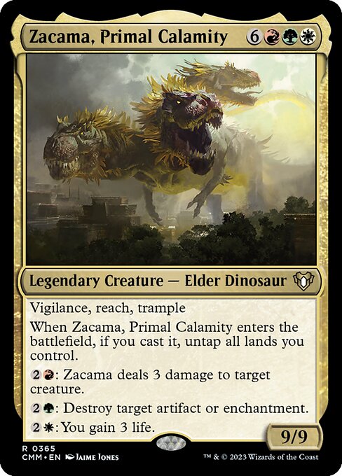 Zacama, Primal Calamity (CMM) 365 - Near Mint