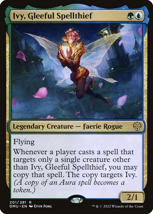 Ivy, Gleeful Spellthief (DMU) 201 - Near Mint