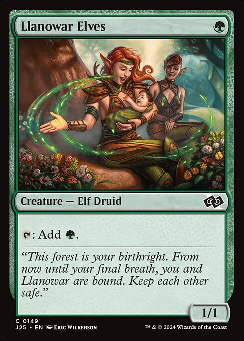 Llanowar Elves (J25) 149 - Near Mint