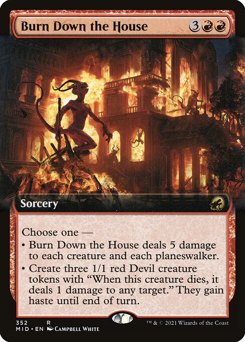 Burn Down the House (MID) 352 - Near Mint