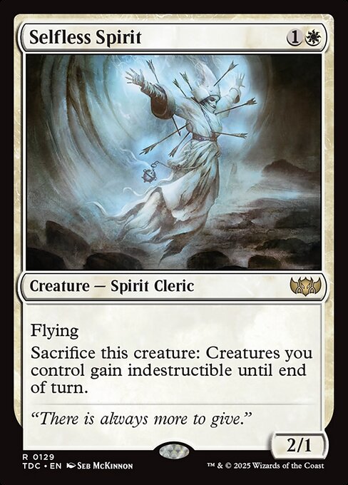 Selfless Spirit (TDC) 129 - Near Mint