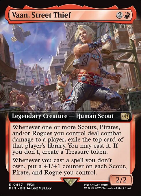 Vaan, Street Thief (FIN) 467 - Near Mint