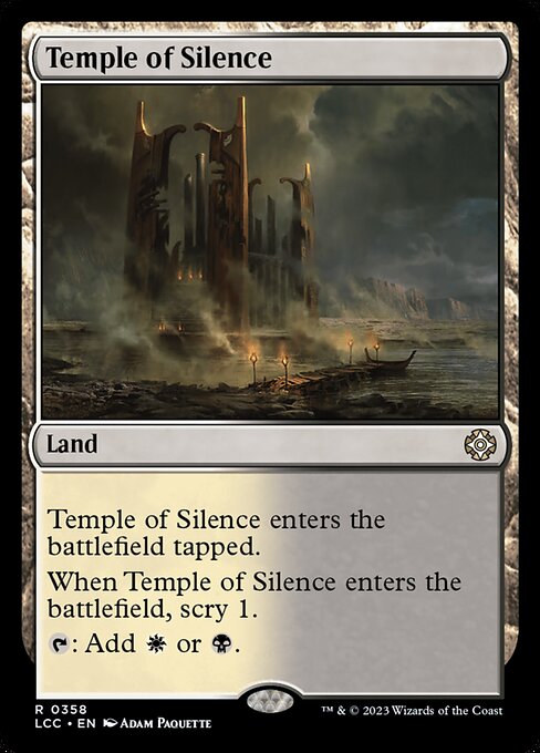 Temple of Silence (LCC) 358 - Near Mint