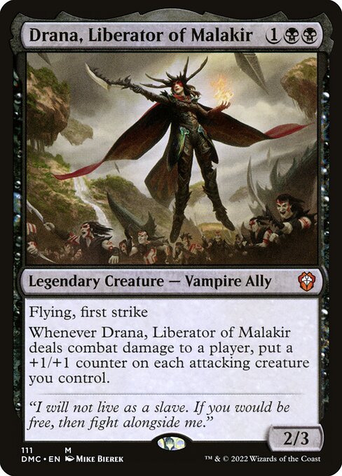 Drana, Liberator of Malakir (DMC) 111 - Near Mint