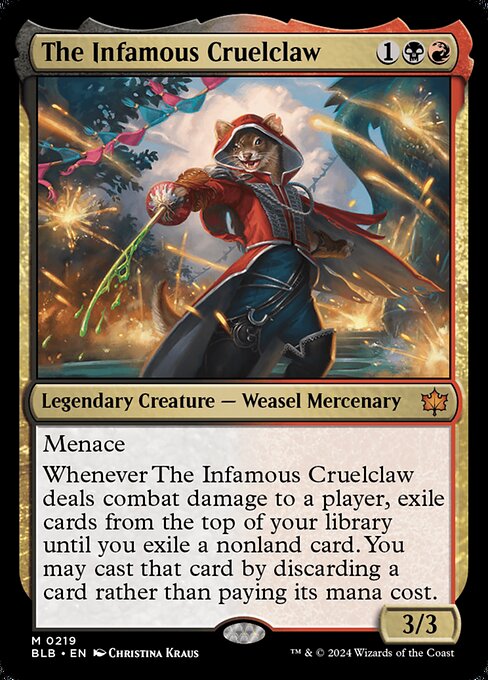 The Infamous Cruelclaw (BLB) 219 - Near Mint