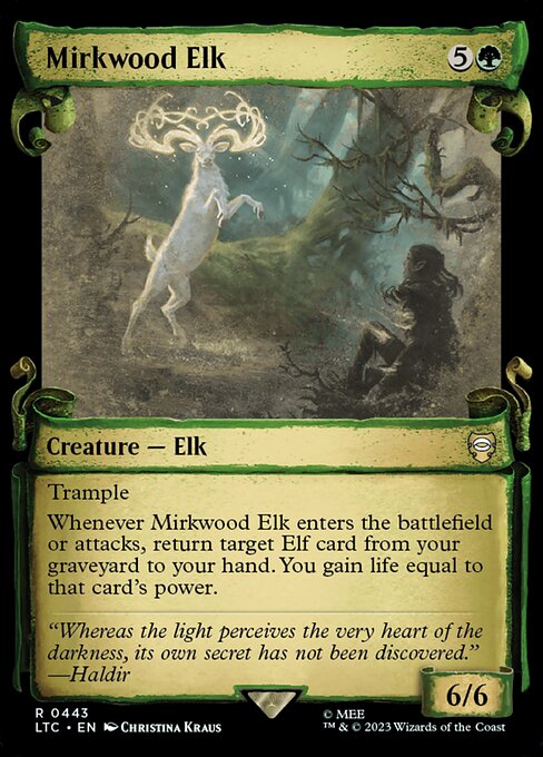 Mirkwood Elk Foil (LTC) #443